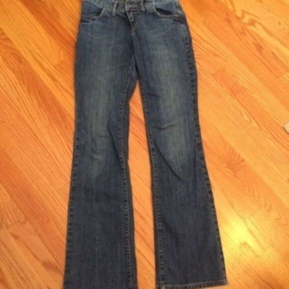 🌸NWT MOSSIMO SUPPLY CO BOOTCUT JEANS!! Y2K low rise - Picture 3 of 4